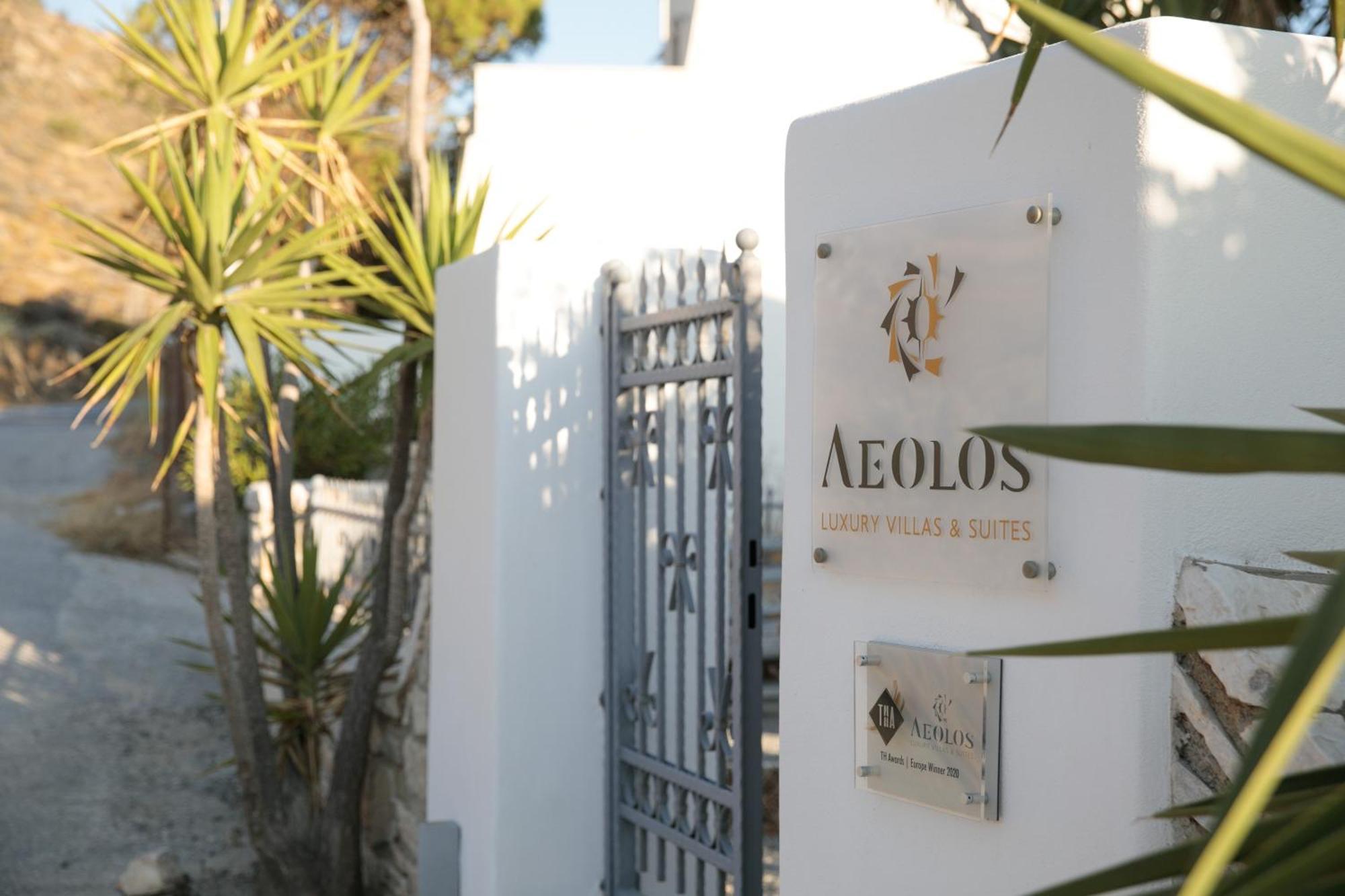 Aeolos Villas Sustainable Living Agkidia Exterior photo